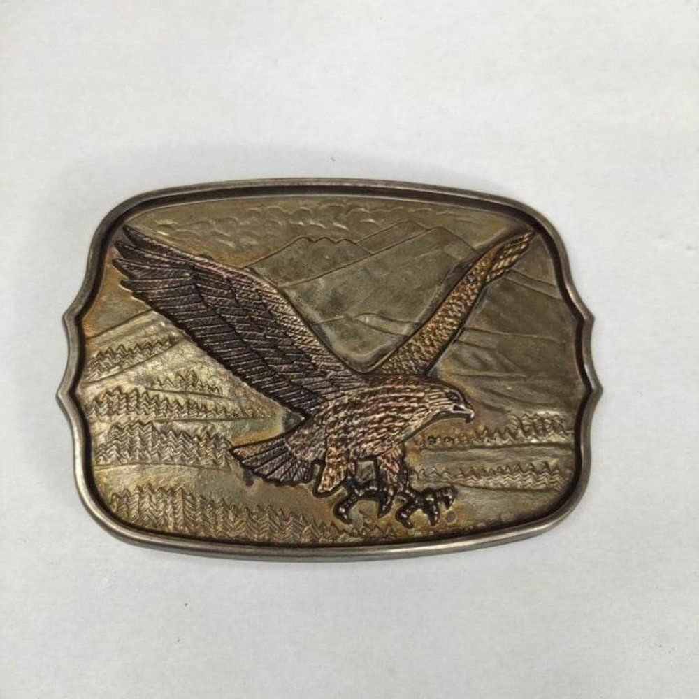 Vintage  Flying Eagle Belt Buckle B7802